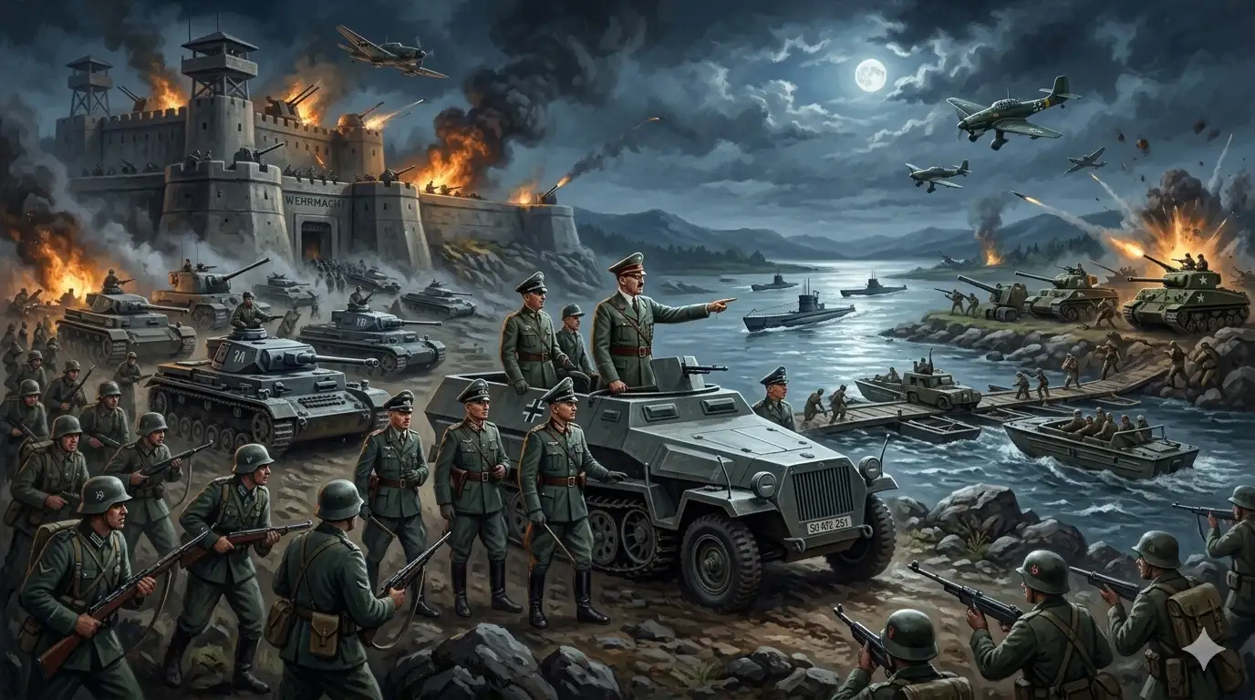 Hitler Fights World War II Differently